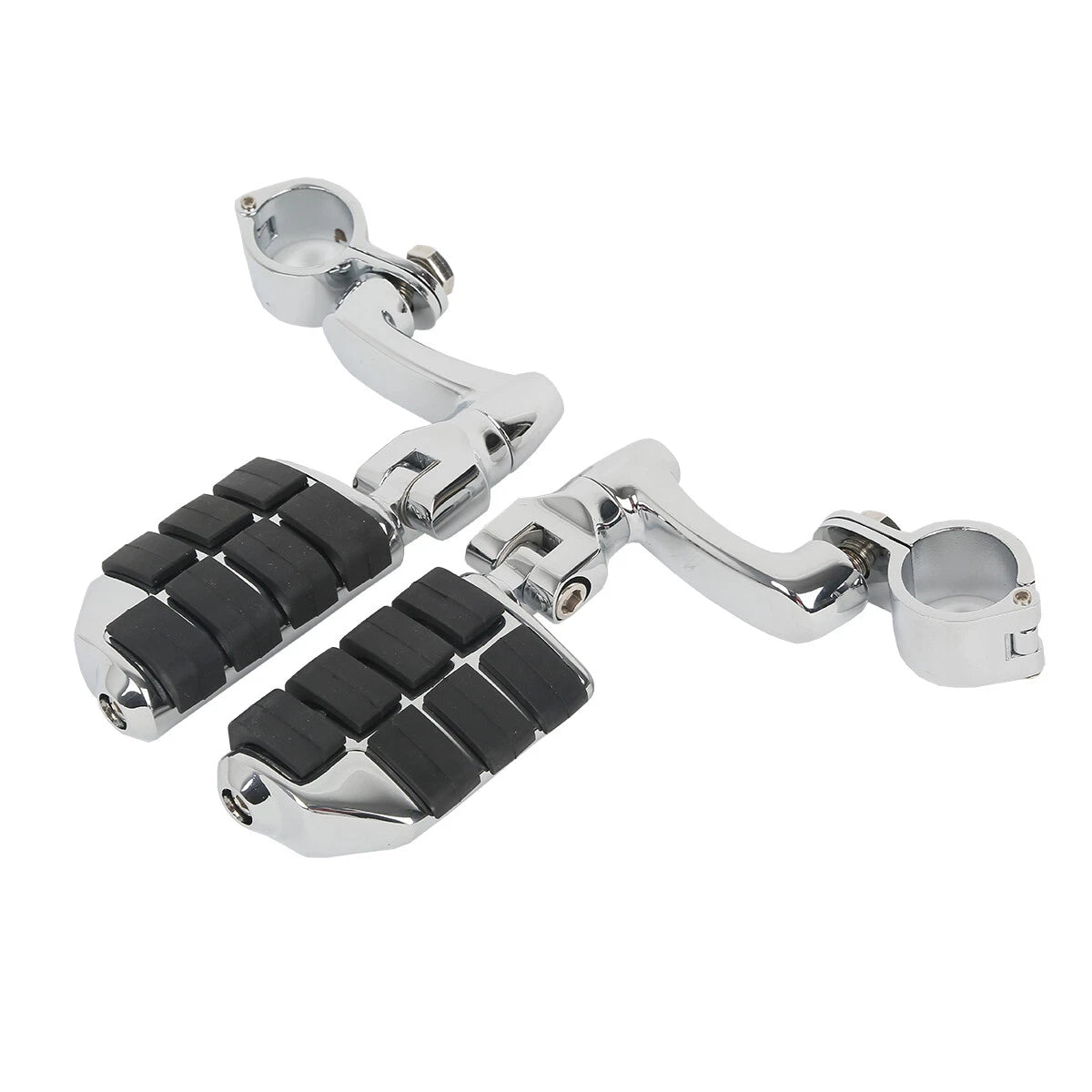 32mm 1.25" Universal Highway Long FootPegs Mount for Harley Electra Glide