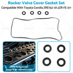 Rocker Valve Cover Gasket Set for Toyota Corolla ZRE152 (2007–Present)
