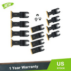 12 Pack Oscillating Saw Blades for Metal Wood