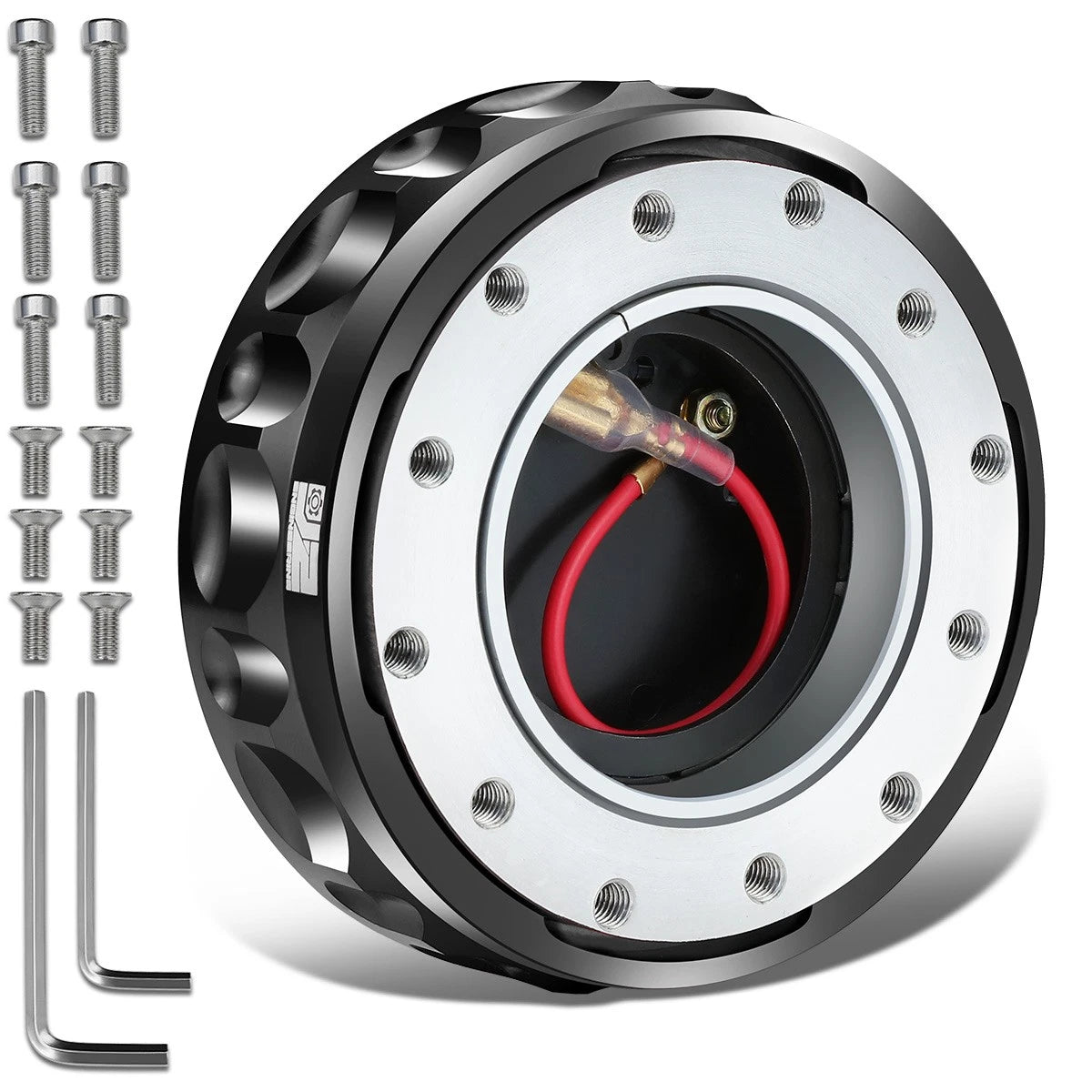 Steering Wheel Quick Release Hub Adapter Kit for Universal Vehicles (J2)