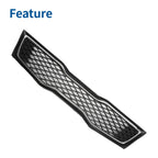 Front Upper Bumper Grille for Kia Optima (2011–2013) Black Chrome