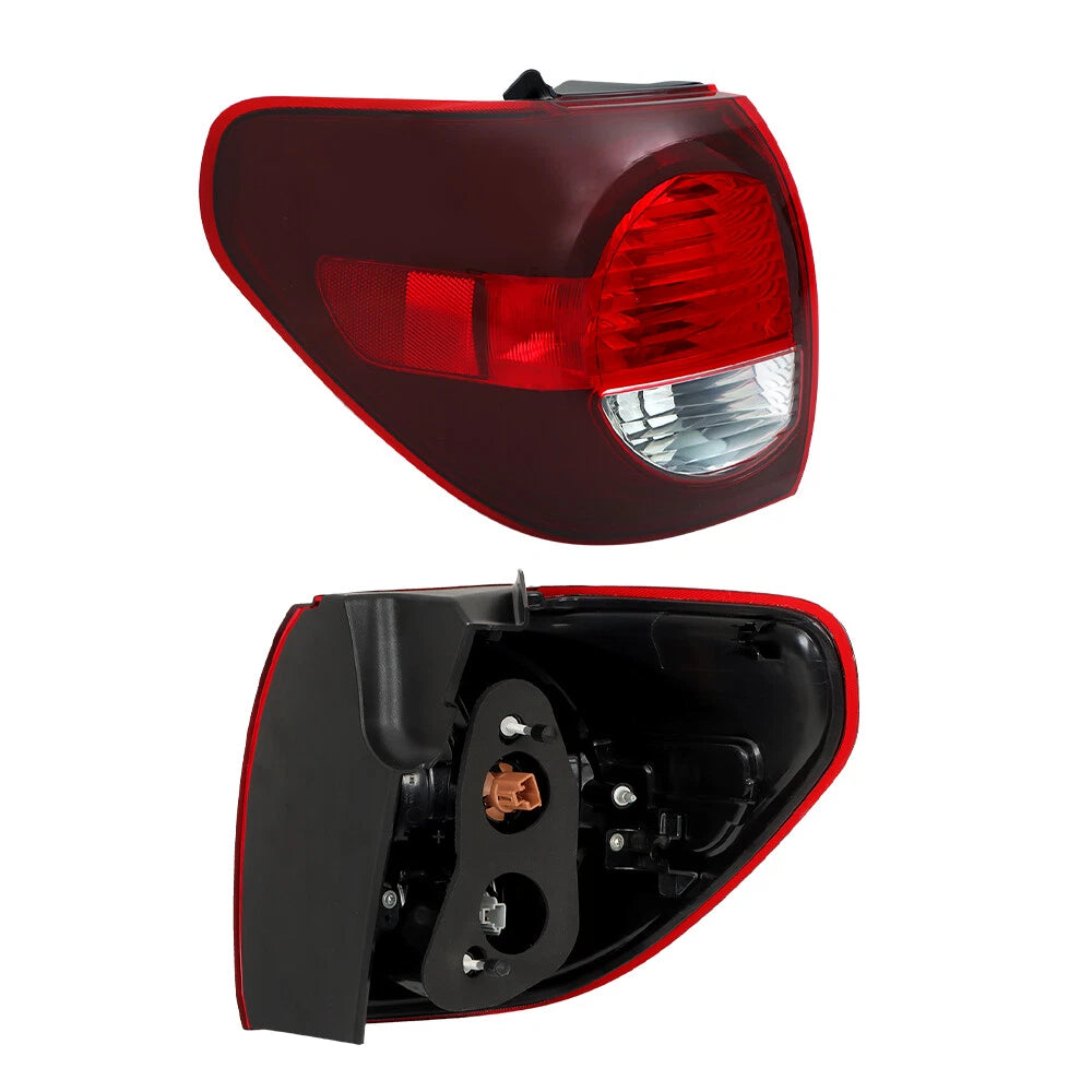 Left Driver Side Tail Light for Toyota Sequoia (2018-2021) Red