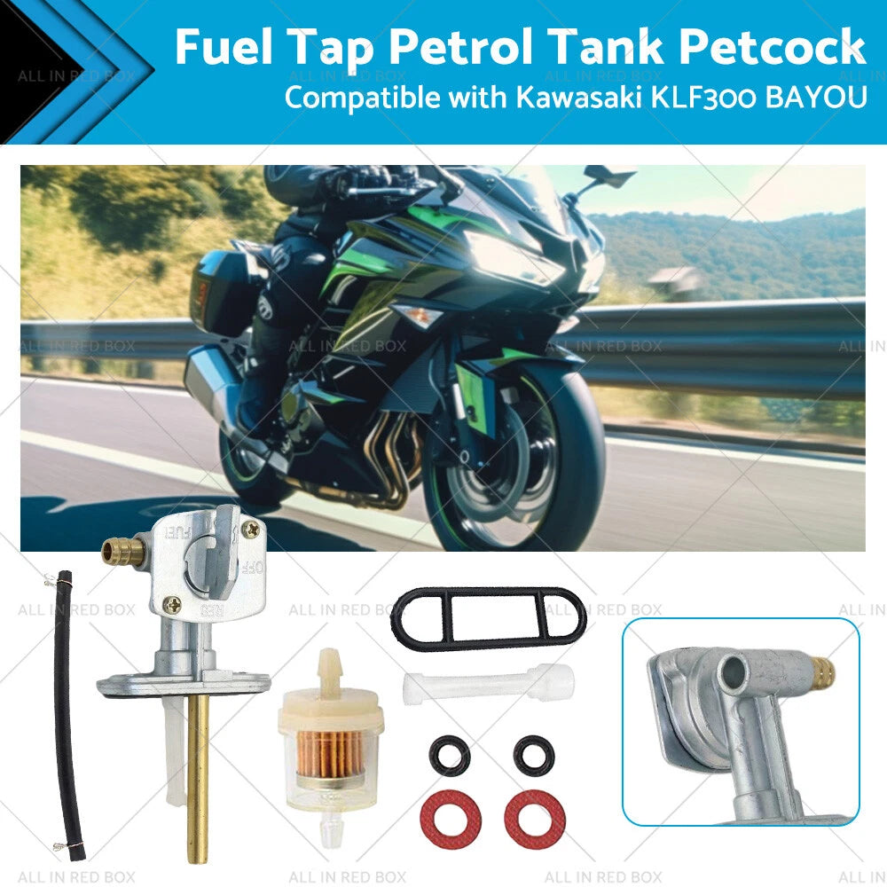 Fuel Tap Petcock for Kawasaki KLF300 Bayou (1988–2005)