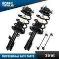 Front Complete Strut Assembly & Sway Bar Link for 2003–2008 Toyota Corolla