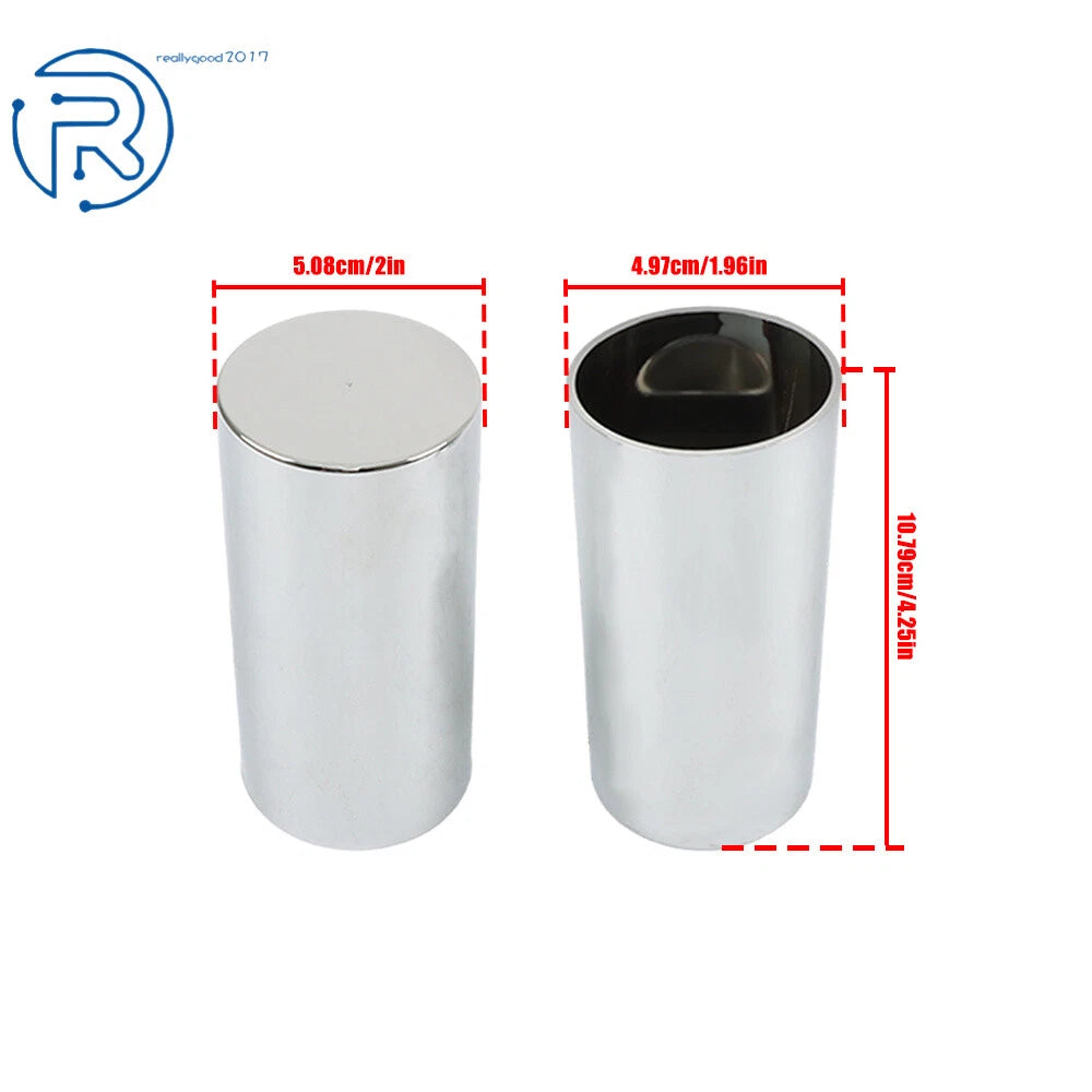 Set of 4 Lug Nut Covers for Truck (492450, 33mm, Screw-On, Flat Top)