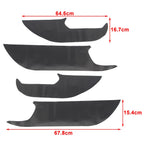 Set of 4 Door Anti Kick Pad Protection Covers for Toyota RAV4 (2019–2022)