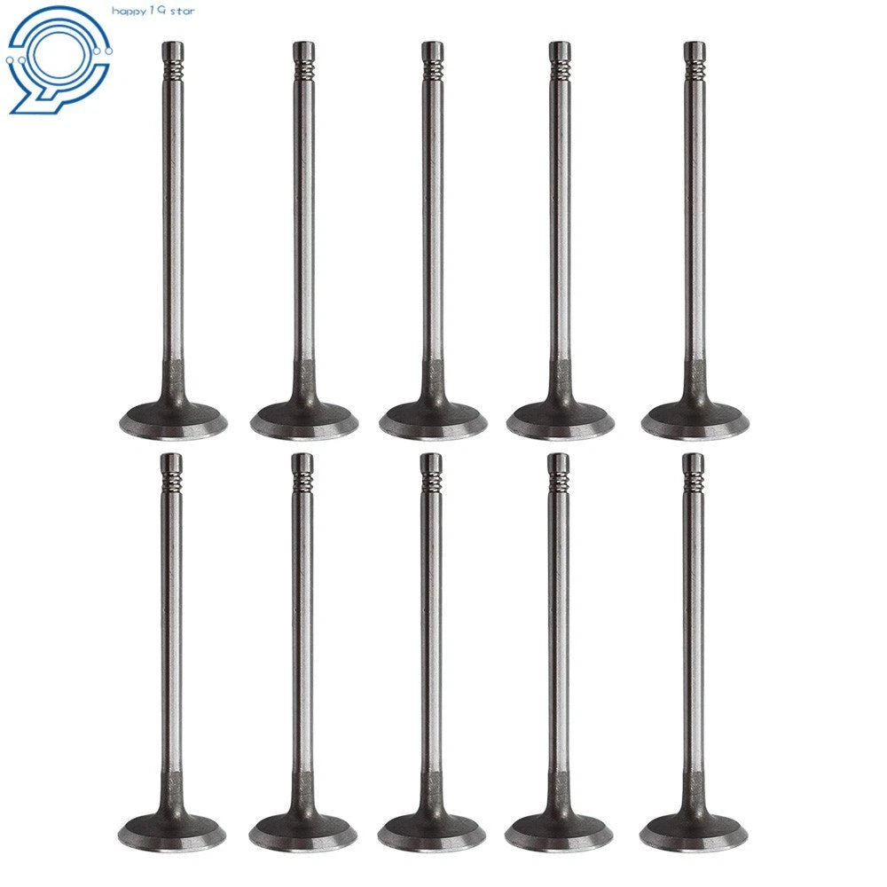 Set of 10 Intake Valves for Volvo C30/70 V50/70 S40/60/70/80 XC70 (2006–2013)