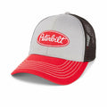 Tri-Color Cap for Peterbilt Motors (Red, Grey, Black)