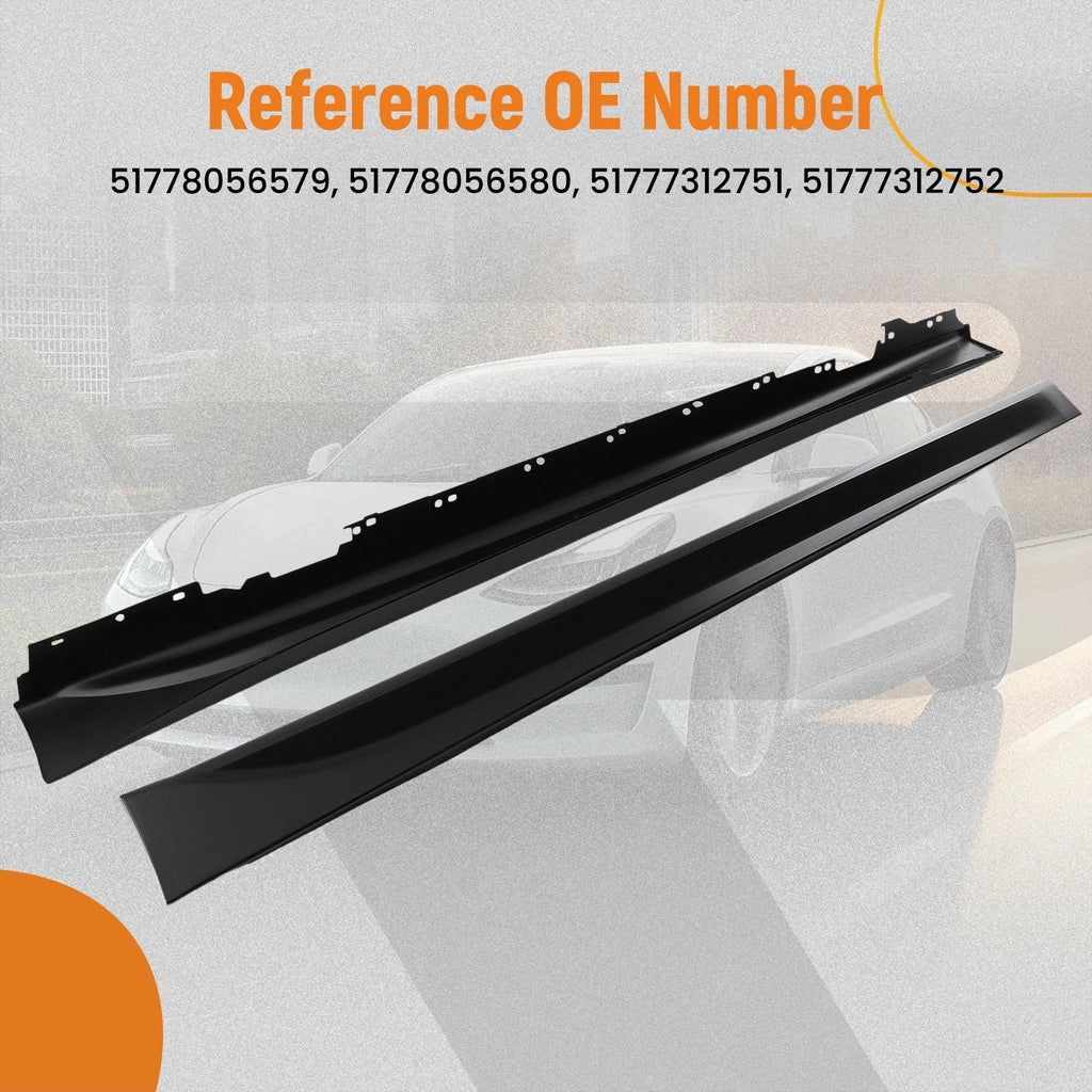 Side Skirt Extension Panel for BMW 3 Series F30 F31 (2012–2018)