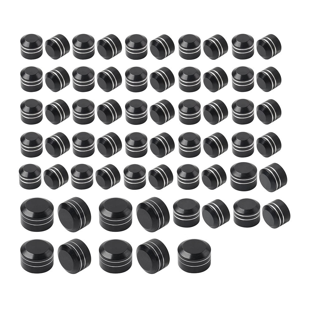 Set of 63 Engine Topper Screw Bolt Cap Covers for Harley Twin Cam Softail (2000–2006)