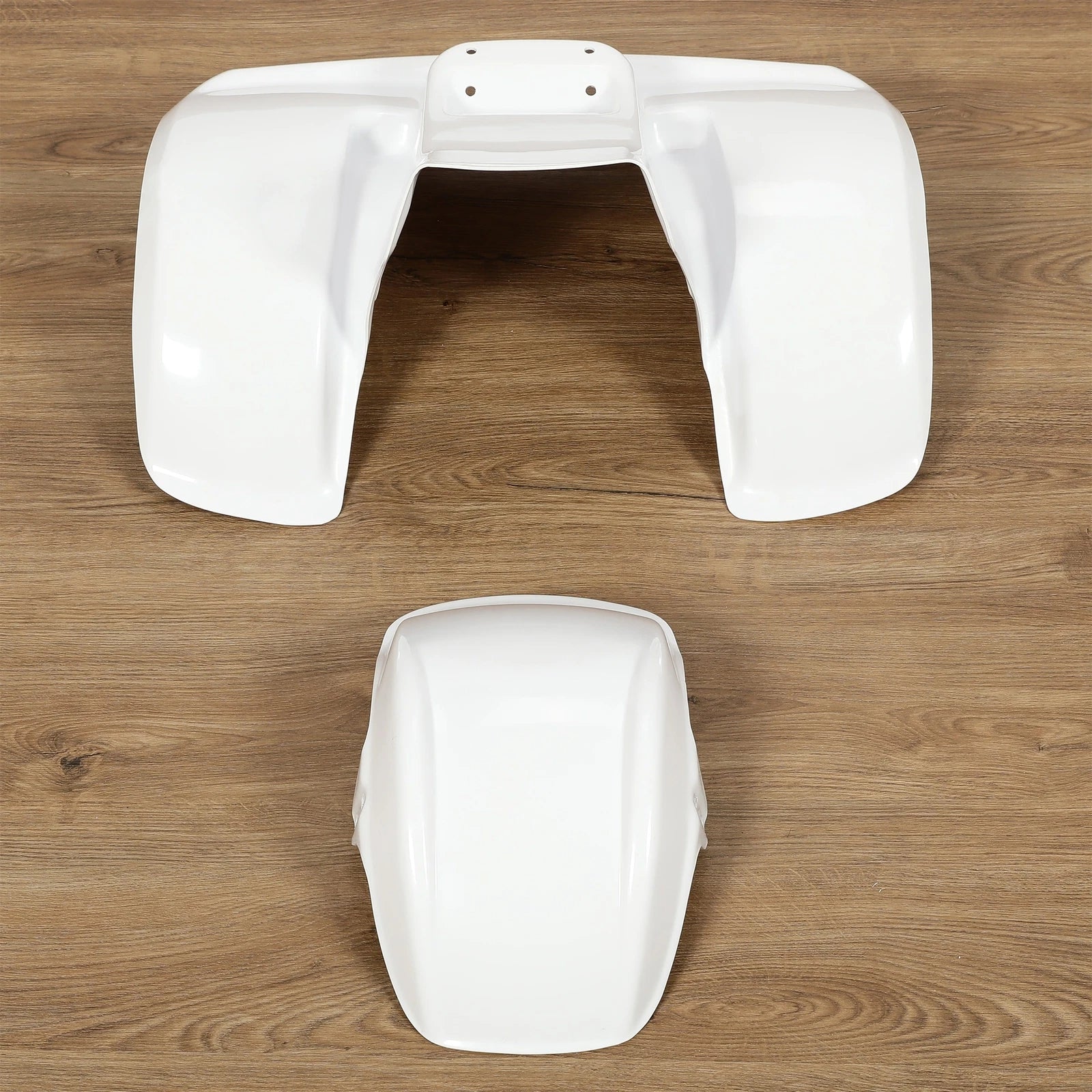 Set of 2 Front and Rear Fenders for Honda ATC70 (1978–1985) - ABS Painted White