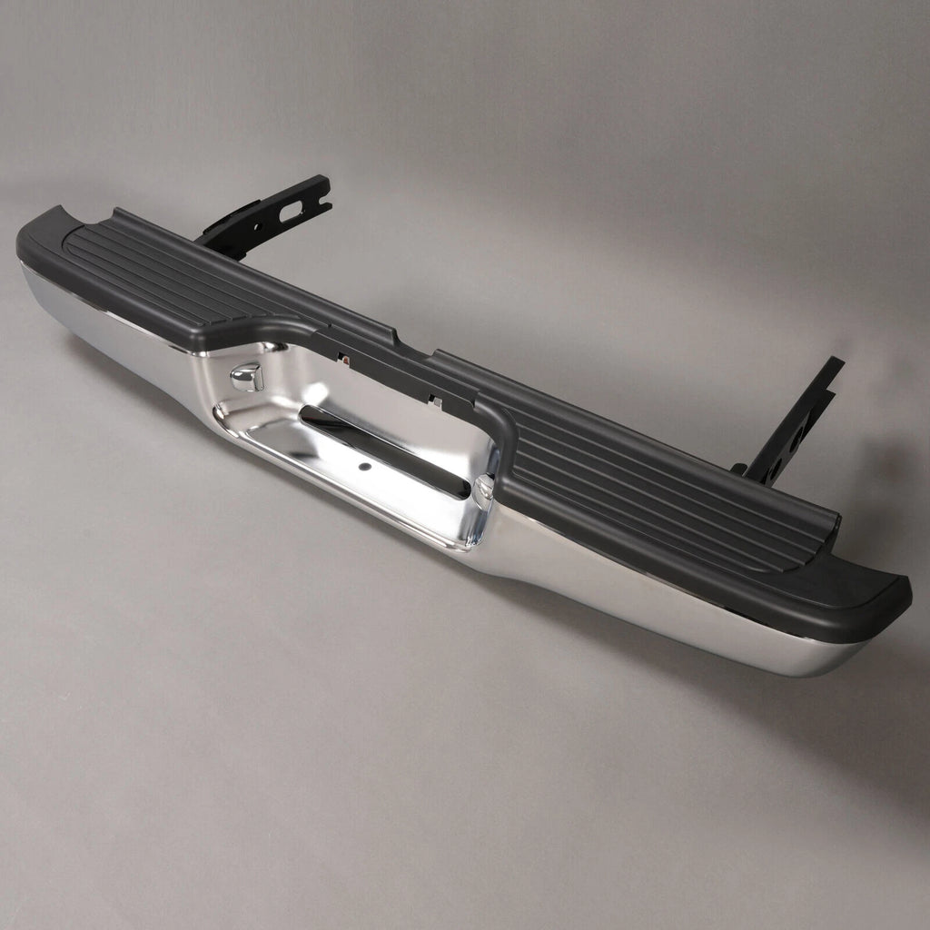 Rear Steel Step Bumper Assembly for Toyota Tacoma (1995-2004)