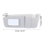 Front Left Passenger Side Sun Visor 74320-0T021-B1 for Toyota Venza (2009–2016)