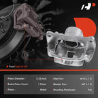 Pair Front Brake Calipers with Brackets for Honda Accord (1990-1997)
