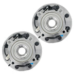 Set of 2 Wheel Bearing Hubs for GMC Sierra 3500, Chevrolet Silverado 3500 (2001–2006) 515088