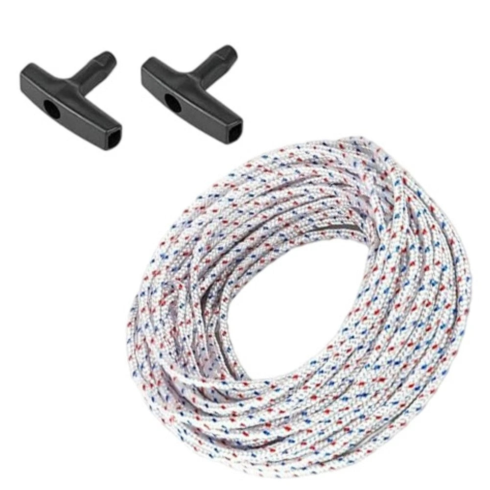 Replacement Recoil Pull Cord 15m 4mm for Gas Lawn Mower