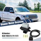 Set of 1 HVAC Blower Motor Resistor for Ford Expedition (2015–2022) BL3Z-19E624-A