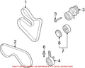 Drive Belt Tensioner Assembly for BMW (11287546163)