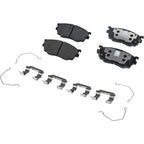 Front NAO Brake Pad Set for Mazda Protégé, Mazda 626 (1998–2003)