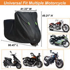 Motorcycle Cover 2XL for Scooter (Waterproof, Outdoor, UV Protection)