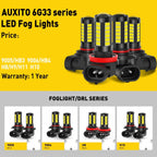 9005 LED Fog Light Bulbs for Cars (2000–2023)