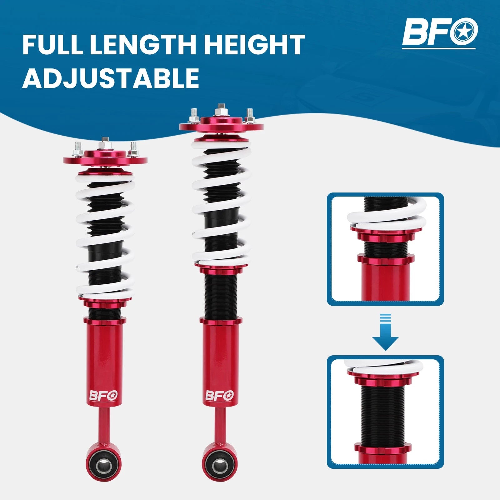 Pair Coilovers Kit for Ford Expedition / Lincoln Navigator (2003–2006)