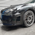 Gloss Black Front Bumper Side Air Vent Cover for Subaru STI WRX (2008–2014)