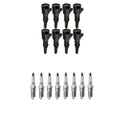 NGK 8 Ignition Coil & VPower Nickel Spark Plug Kit for F-150 (2004–2008)