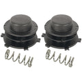 2X Trimmer Head Spools w/ Springs for Stihl FS-KM (Fits Models)