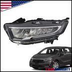 LED Headlights for Honda Odyssey (2021–2024) - Chrome Left Driver Side