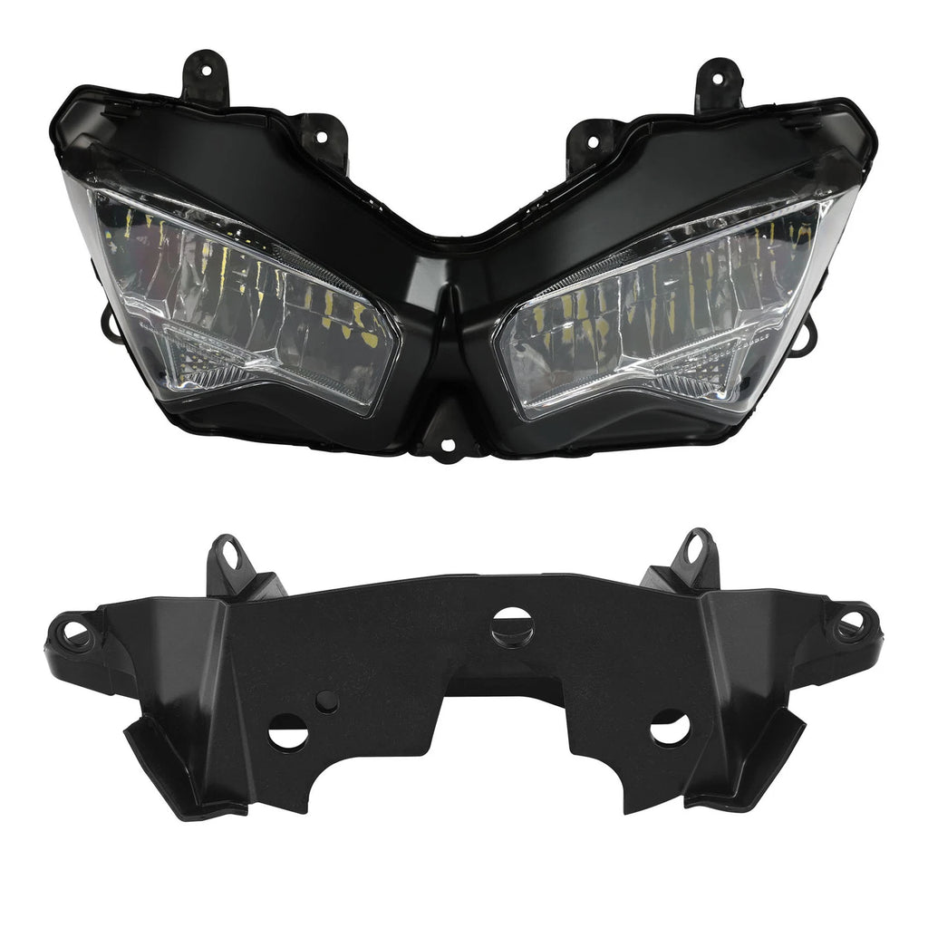 Front Headlight & Stay Fairing Bracket for Kawasaki Ninja ZX6R (2019–2023)