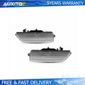 Set of 2 Clear LED Front Side Marker Lights for VW Golf/GTI (2010–2014)