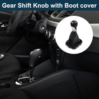 5 Speed Gear Shift Knob with Boot for Audi A3 S3 8P (2003–2013)