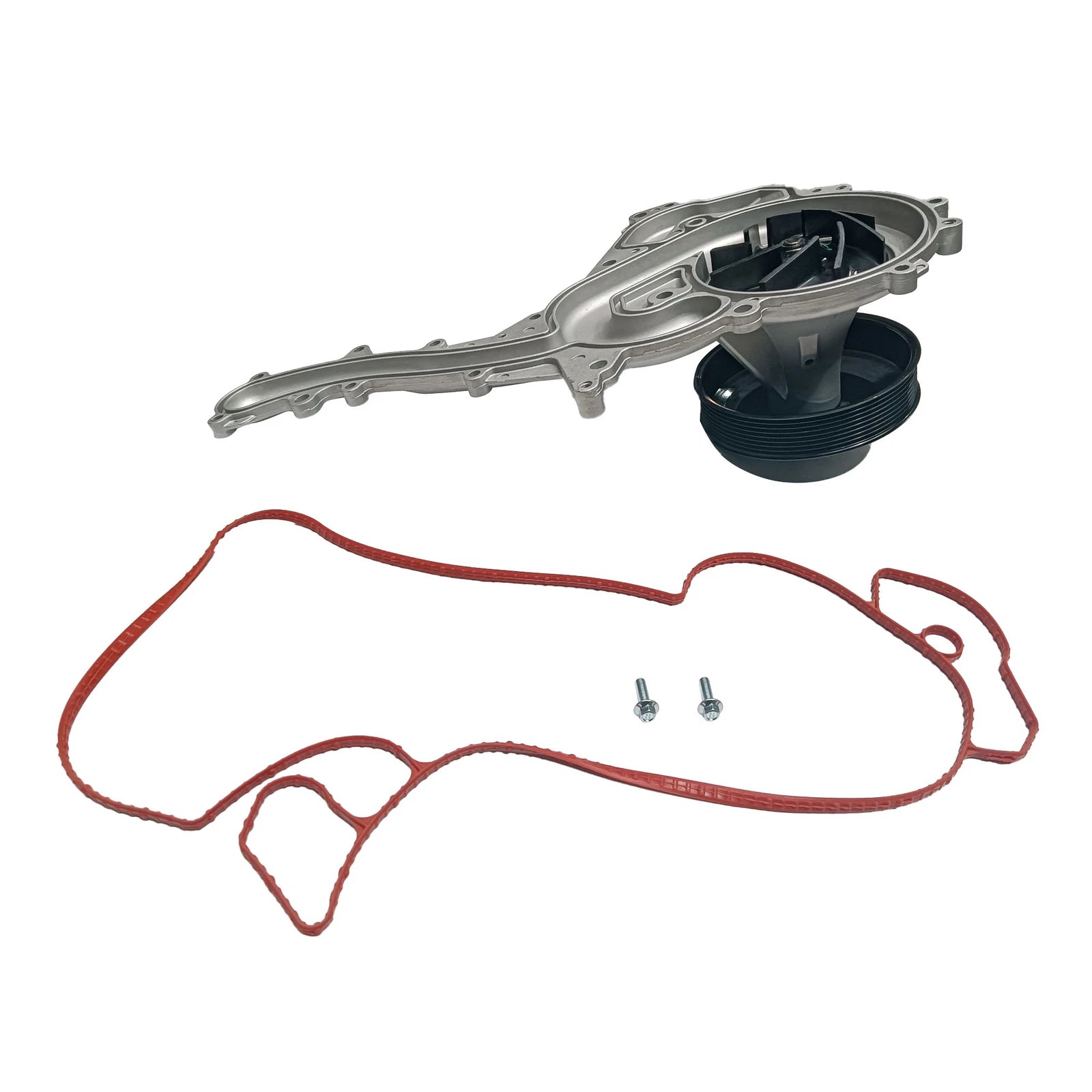 Water Pump with Gasket & Pulley for Ford F-250 F-350 Super Duty (2011–2016)