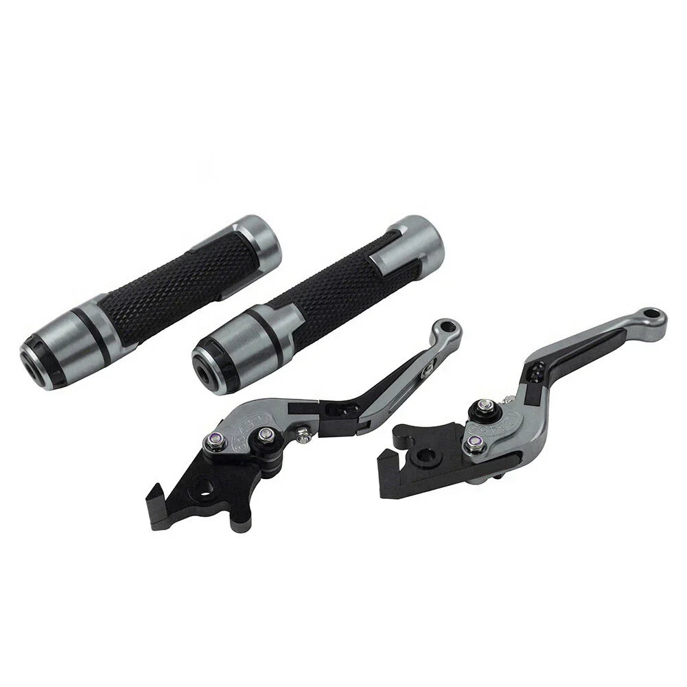 Titanium Extendable Brake Clutch Levers Grip Set for Yamaha YZF R3 R25 (2015-2023)