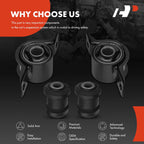 Set of 4 Control Arm Bushings for Ford Focus