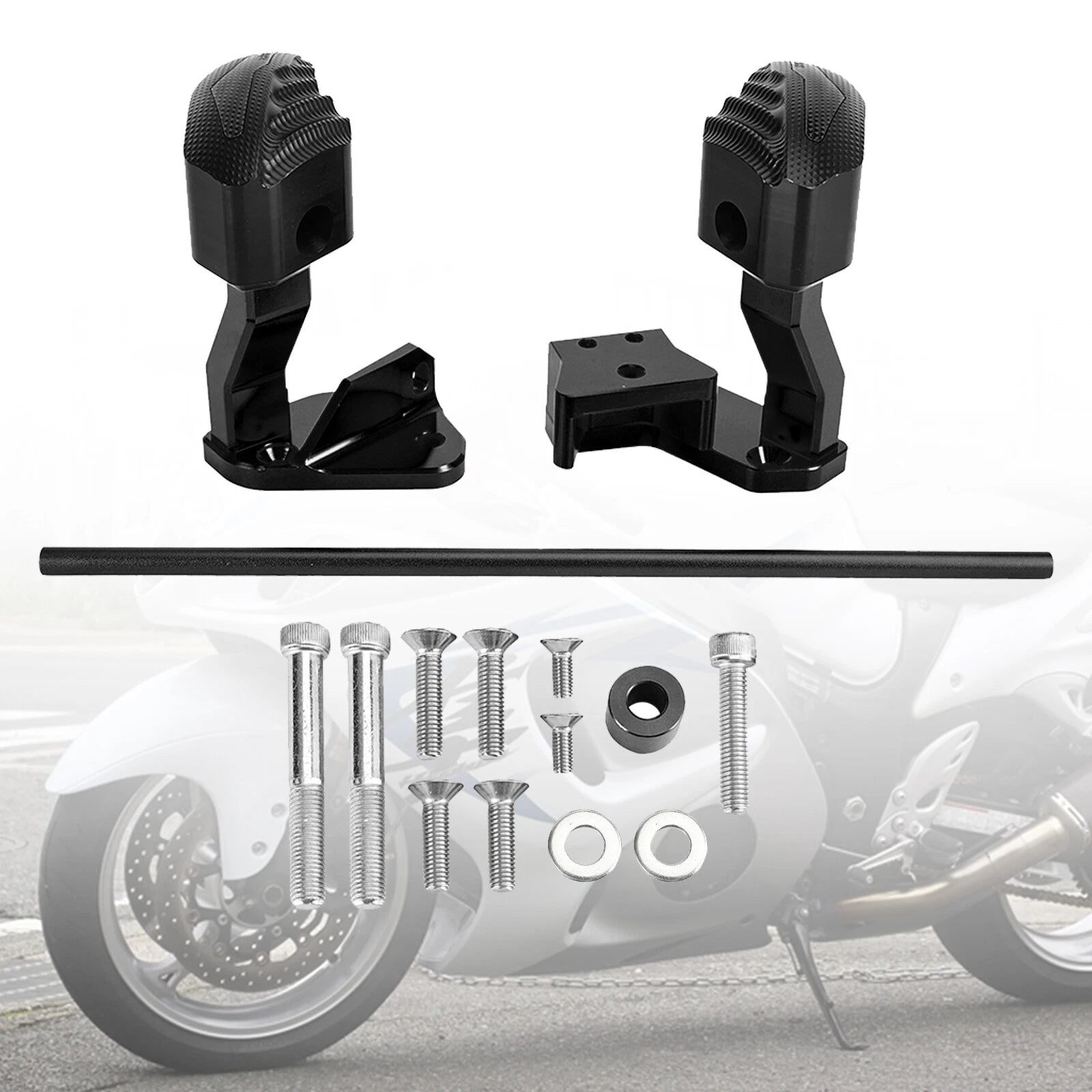 Engine Crash Pad Slider Protector for Suzuki GSX-R1300 Hayabusa (2021–2023)