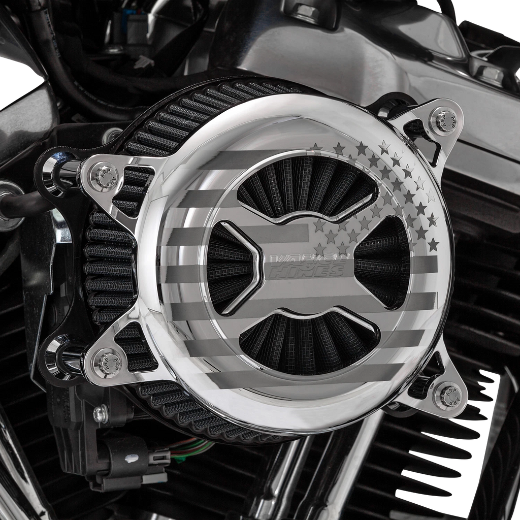 Vance & Hines VO2 America Air Intake Chrome for Harley Touring (2017–2025)