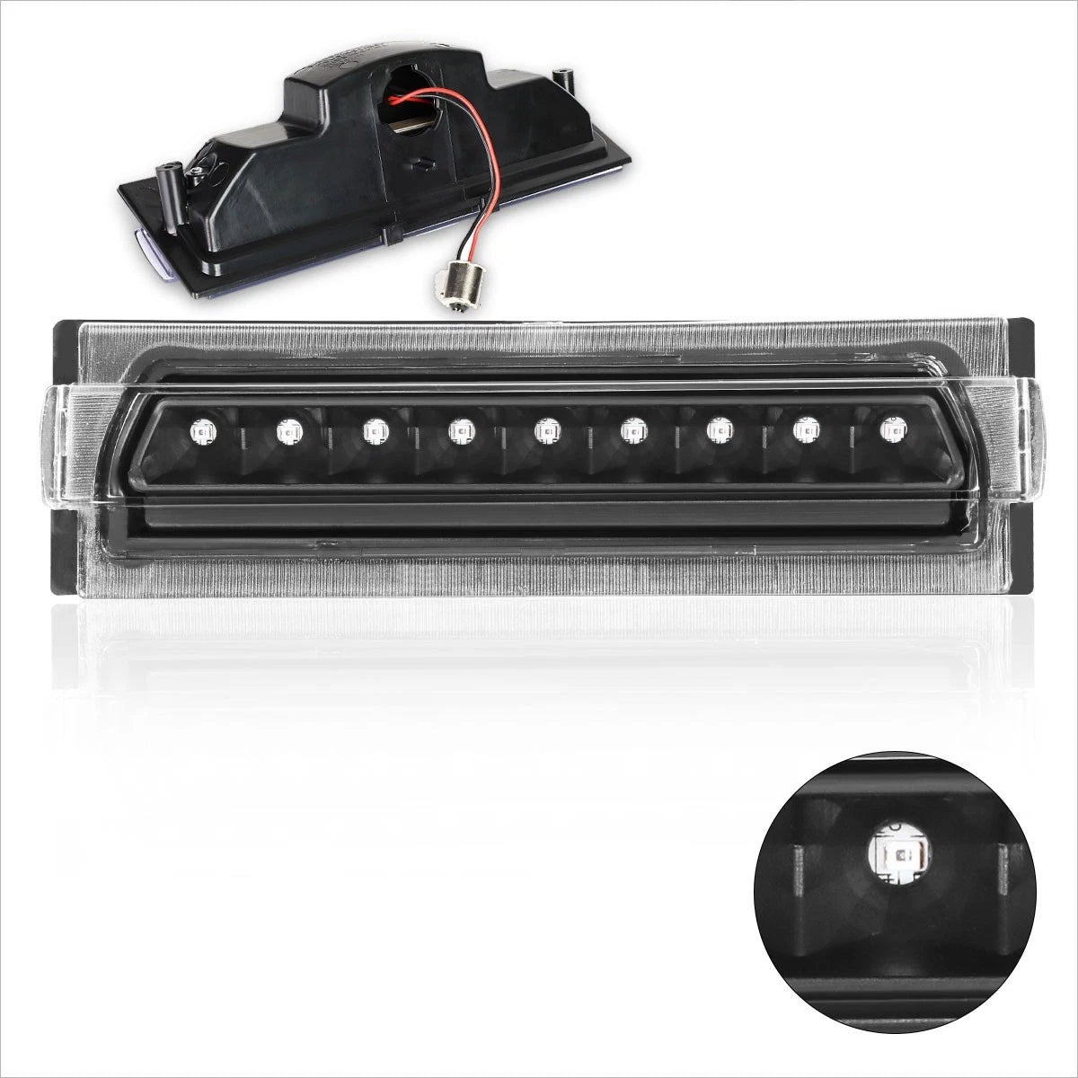Full LED 3rd Tail Brake Light for Chevy Corvette (1991–1996)