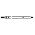 PTO Shaft R80883 for John Deere 4555 4560 4650 4755 4760 4955 (1000 RPM)