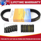 Drive Belt for Arctic Cat 650 Alterra, 500 Prowler, XC450 (0823-228)