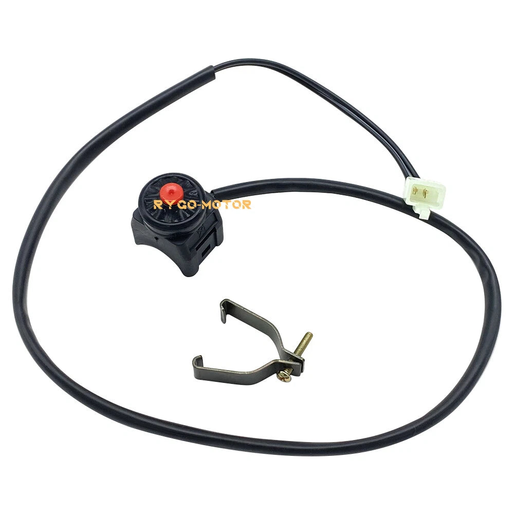 Engine Kill Off Stop Start Switch for Kawasaki KX KXF KLX KXT (1980–2023)