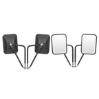 Door Hinge Mirrors for Jeep Wrangler JK JKU CJ YJ (1997–2017)