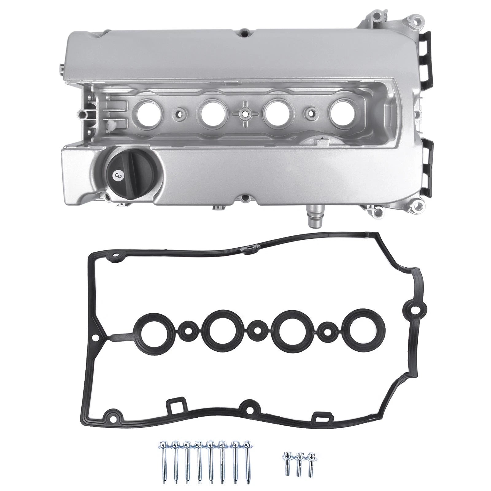 Aluminum Valve Cover Kit for Chevy Cruze Sonic Aveo Pontiac G3 (2008–2016) 55558673