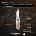 Iridium Spark Plugs for Isuzu Saab Buick (2002–2021) L6 4.2L V6 4.3L 12625058 ILTR5B