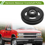 Harmonic Balancer Crankshaft Pulley for Honda Accord (2008–2012) Black