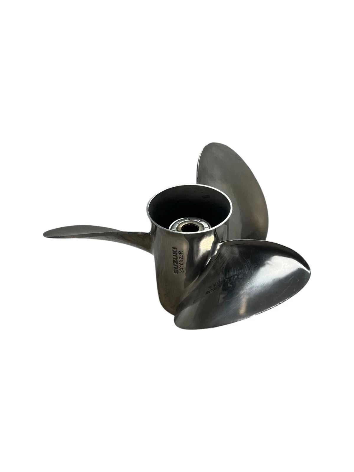3 x 16 x 23R RH Stainless Steel Propeller for Suzuki Marine (OEM)