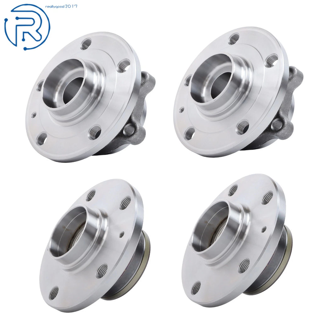 Set of 4 Wheel Hub Bearings for VW Jetta Passat CC Eos Tiguan Beetle (2006–2019)