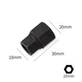 33 Teeth Pulley Removal Tool for Alternator (Hexagon, 1/2 Inch Drive)