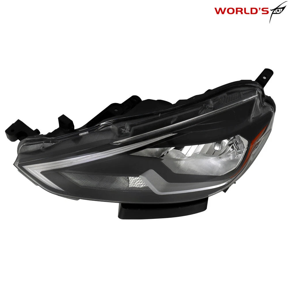 Halogen Headlight for Nissan Sentra (2016–2018) Chrome Housing Driver Left